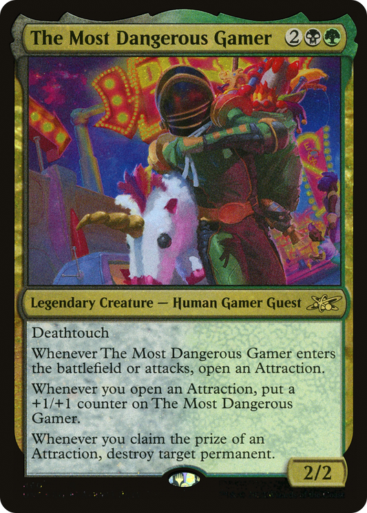 The Most Dangerous Gamer (Galaxy Foil) [Unfinity]