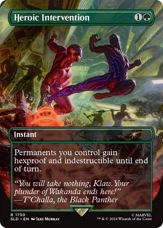 Heroic Intervention (1750) - Secret Lair Drop