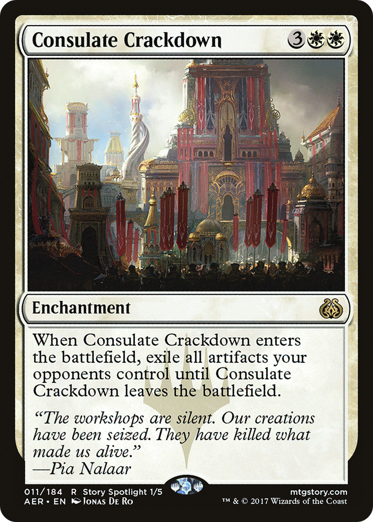 Consulate Crackdown [Aether Revolt] Foil