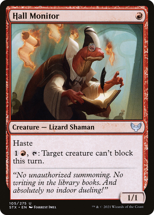 Hall Monitor [Strixhaven: School of Mages] Foil