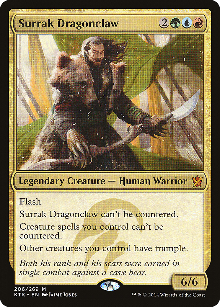 Surrak Dragonclaw [Khans of Tarkir] Foil