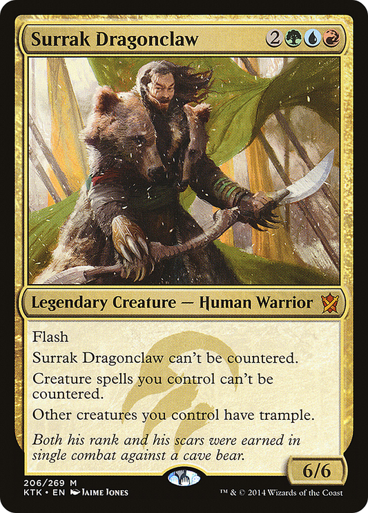 Surrak Dragonclaw [Khans of Tarkir] Foil