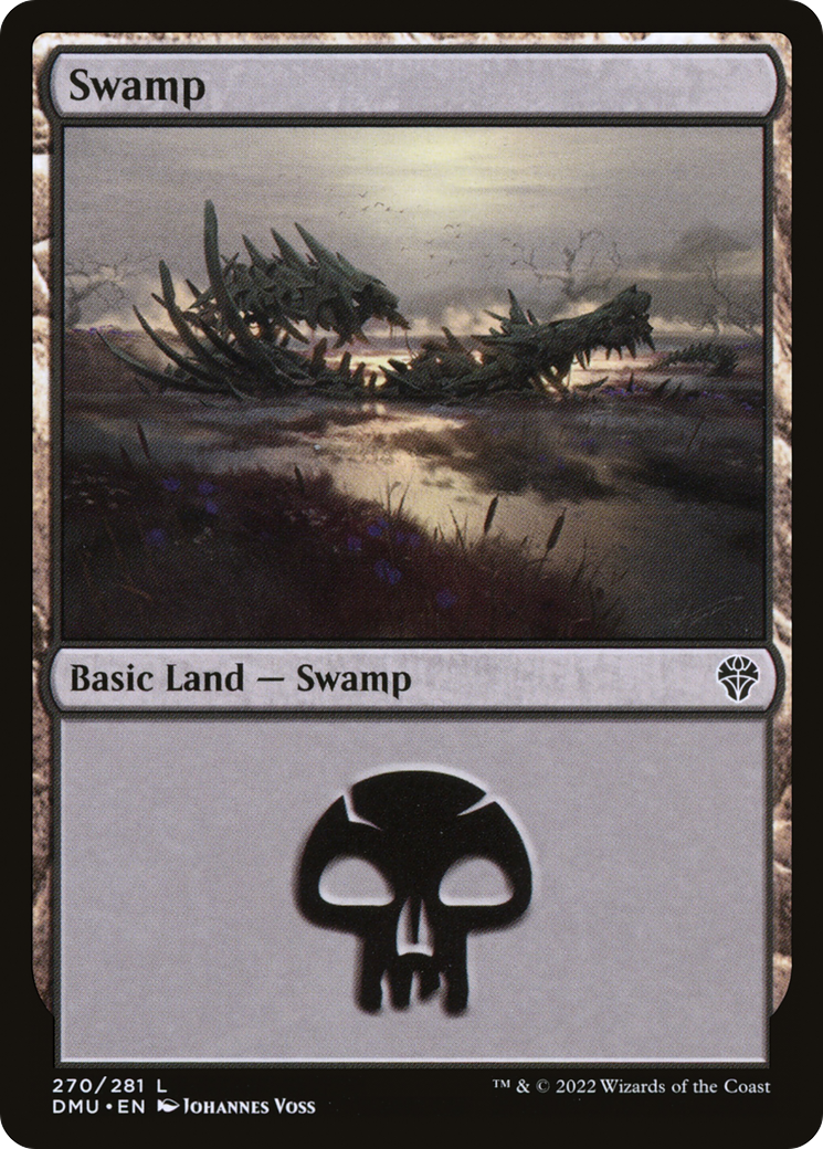 Swamp (270) [Dominaria United] Foil