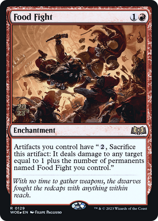 Food Fight [Wilds of Eldraine Prerelease Promos]