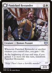 Panicked Bystander // Cackling Culprit [Innistrad: Crimson Vow] | Silver Goblin