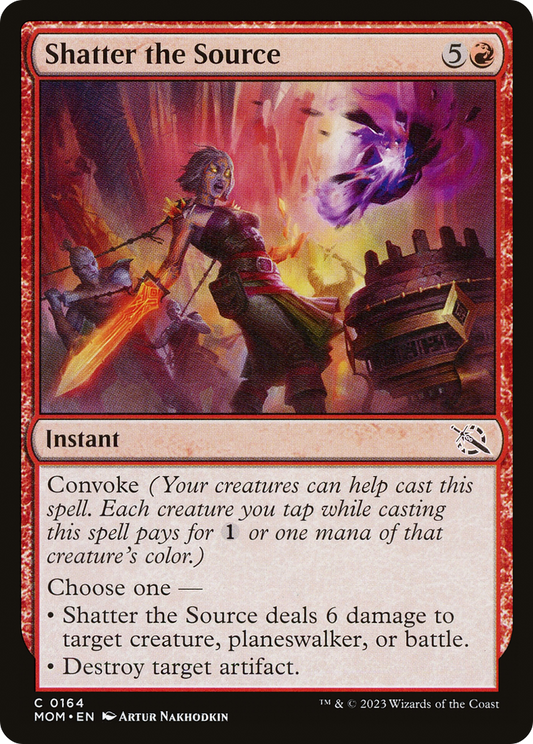Shatter the Source [March of the Machine] Foil