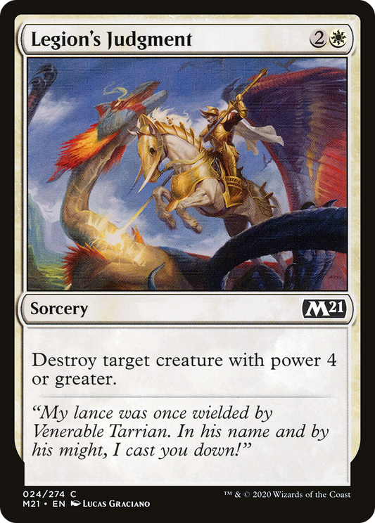 Legion's Judgment [Core Set 2021] Foil