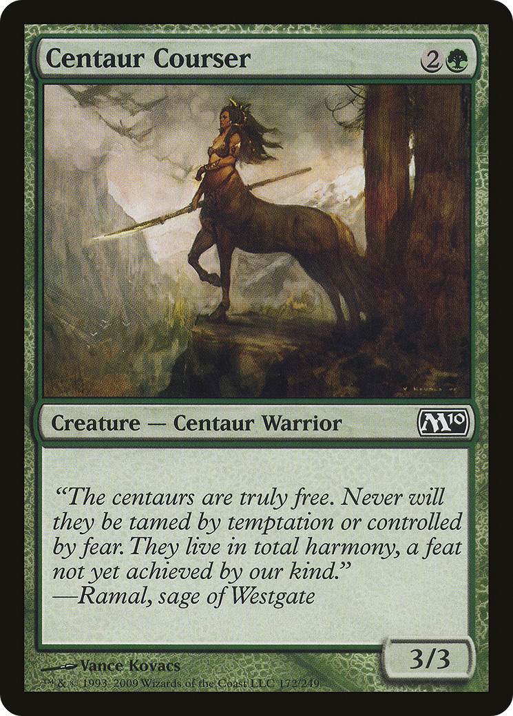 Centaur Courser [Magic 2010] | Silver Goblin