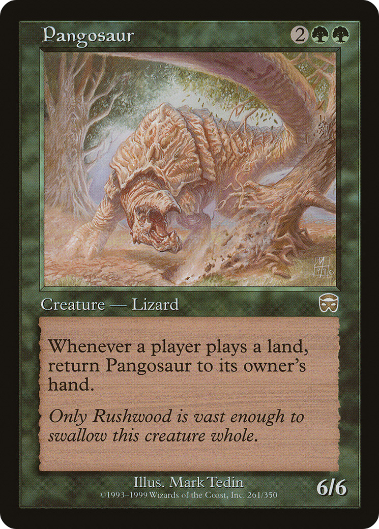 Pangosaur [Mercadian Masques] | Silver Goblin