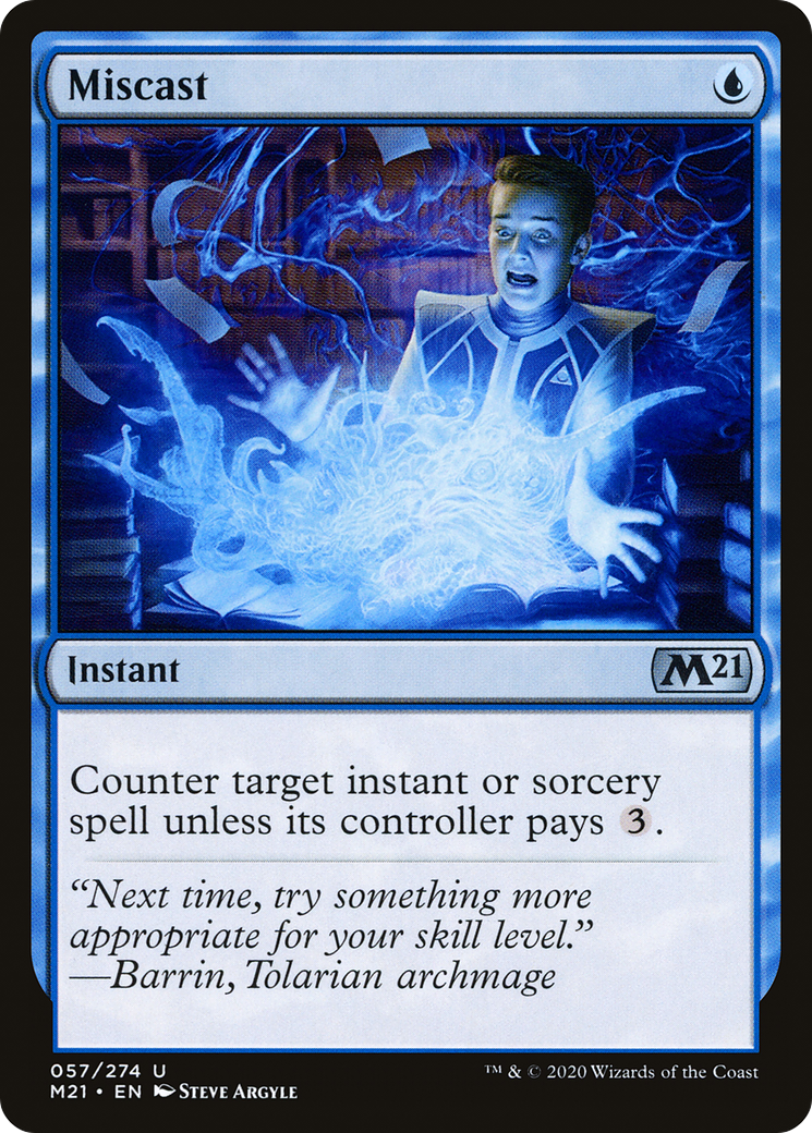 Miscast (057) Foil - Core Set 2021