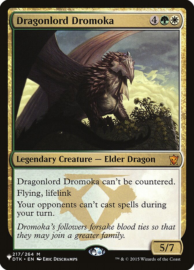 Dragonlord Dromoka [The List] | Silver Goblin