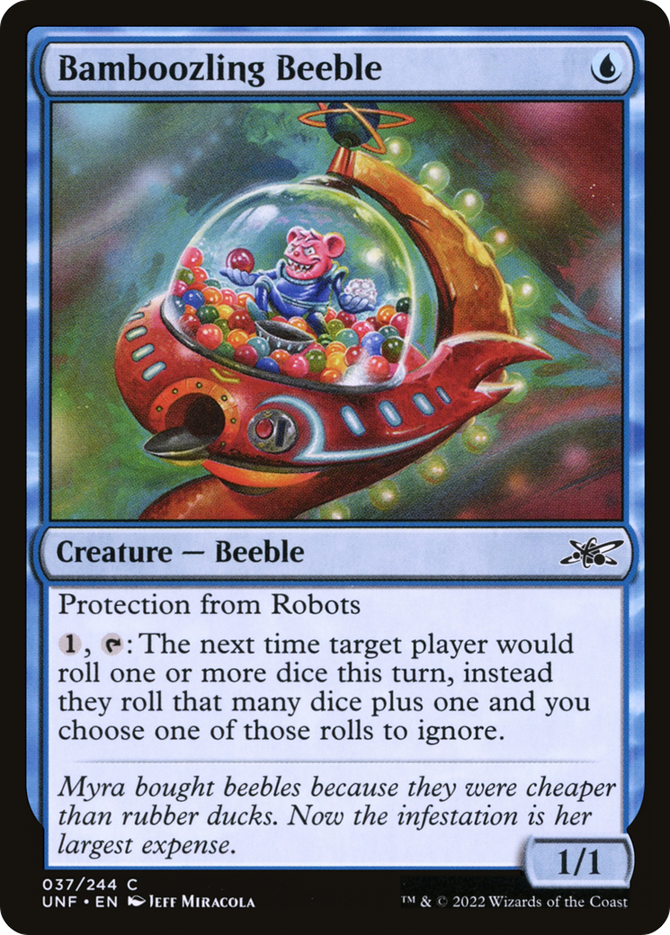 Bamboozling Beeble [Unfinity] Foil