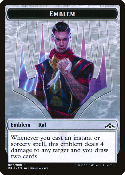 Ral, Izzet Viceroy Emblem [Guilds of Ravnica Tokens]