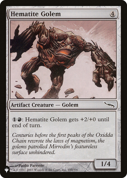 Hematite Golem (MRD-185)