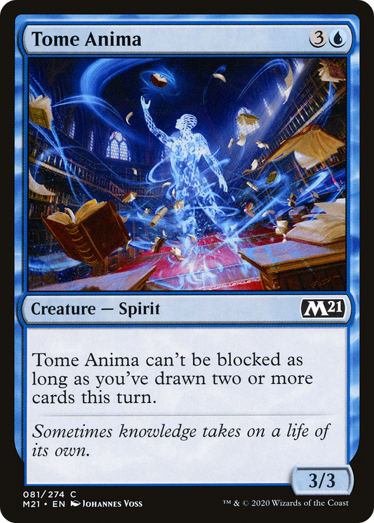 Tome Anima [Core Set 2021] Foil