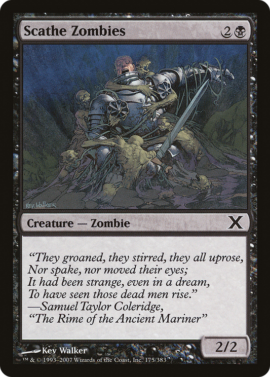 Scathe Zombies [Tenth Edition] Foil