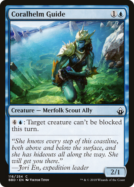 Coralhelm Guide [Battlebond] Foil
