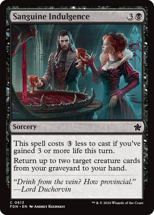 Sanguine Indulgence (613)