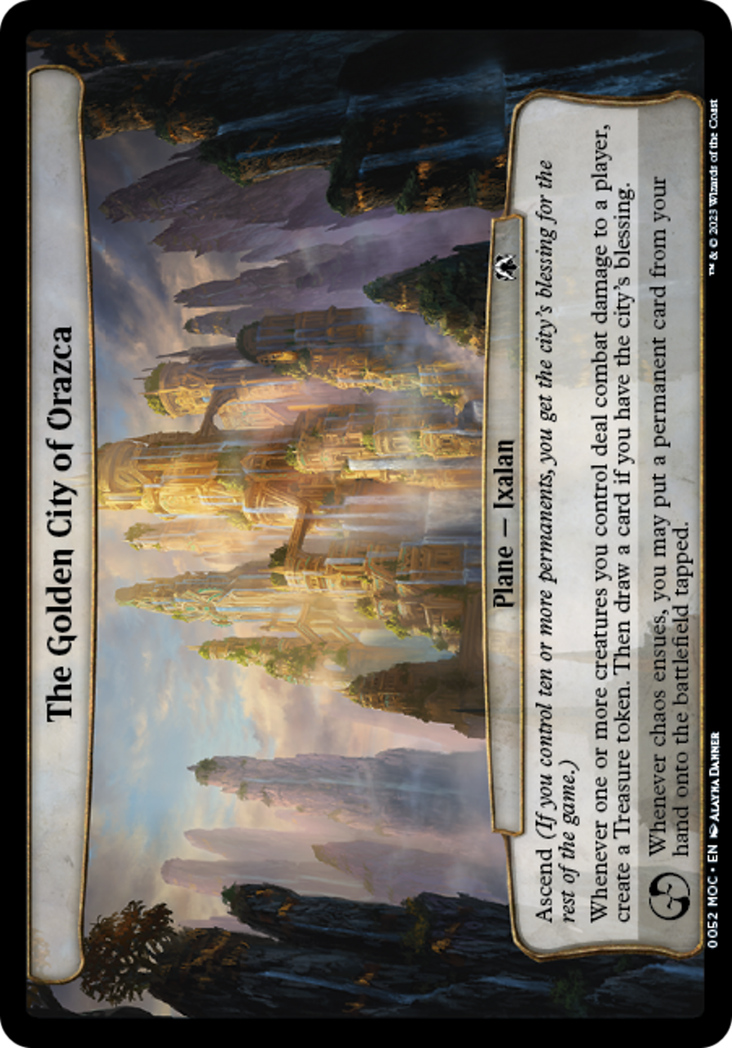 The Golden City of Orazca (052) - March of the Machine Commander