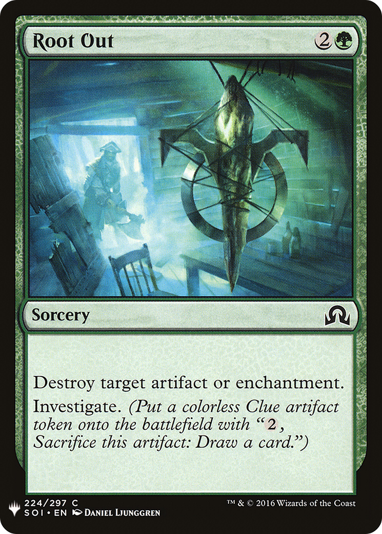 Root Out (SOI-224) - The List