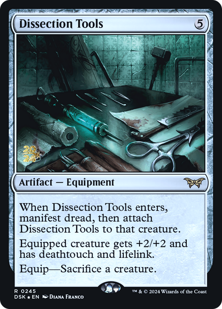 Dissection Tools [Duskmourn: House of Horror Prerelease Promos] | Silver Goblin