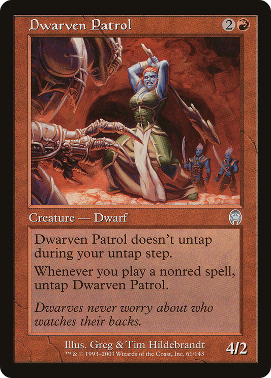 Dwarven Patrol [Apocalypse] Foil