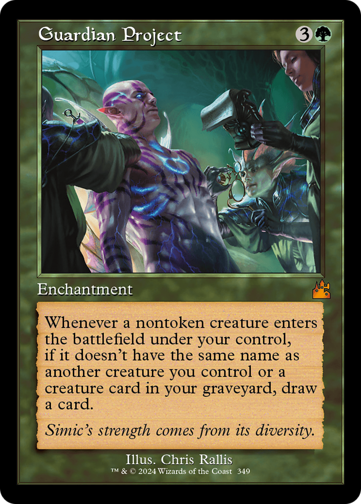 Guardian Project (Retro Frame) [Ravnica Remastered] Foil