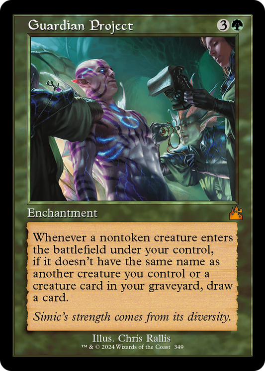 Guardian Project (Retro Frame) [Ravnica Remastered] Foil