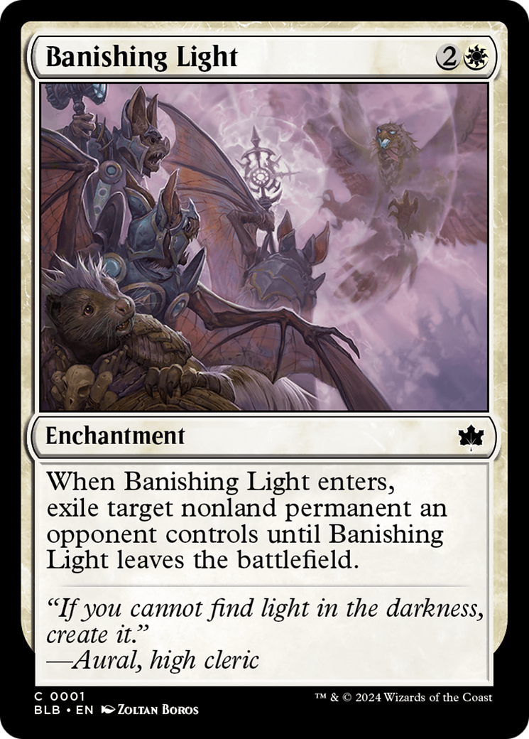 Banishing Light [Bloomburrow] | Silver Goblin