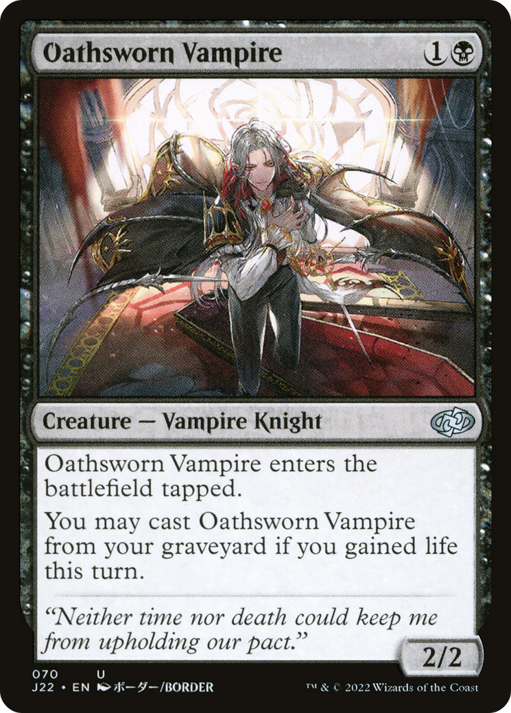 Oathsworn Vampire [Jumpstart 2022] | Silver Goblin