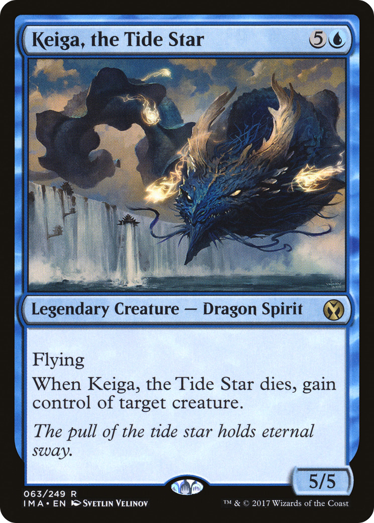 Keiga, the Tide Star [Iconic Masters] Foil