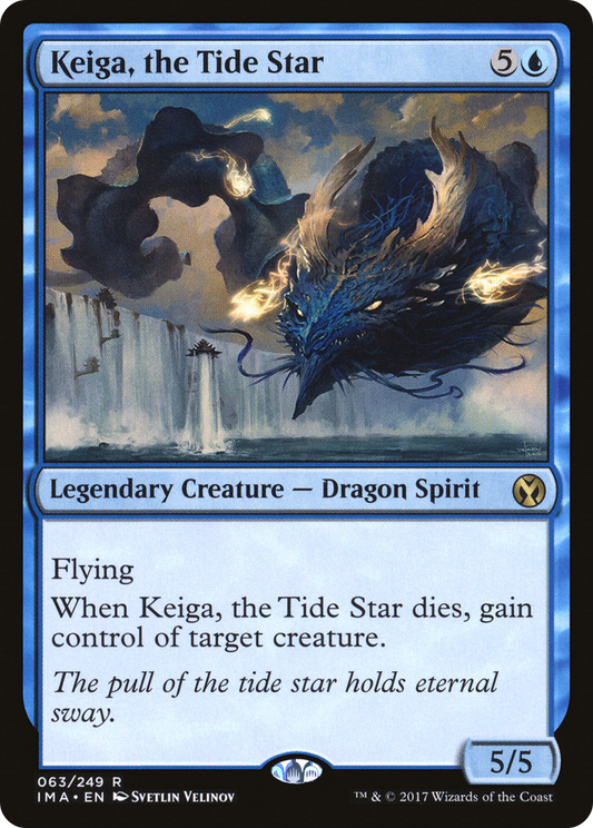 Keiga, the Tide Star [Iconic Masters] Foil