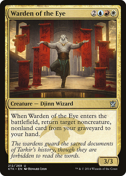 Warden of the Eye [Khans of Tarkir] Foil