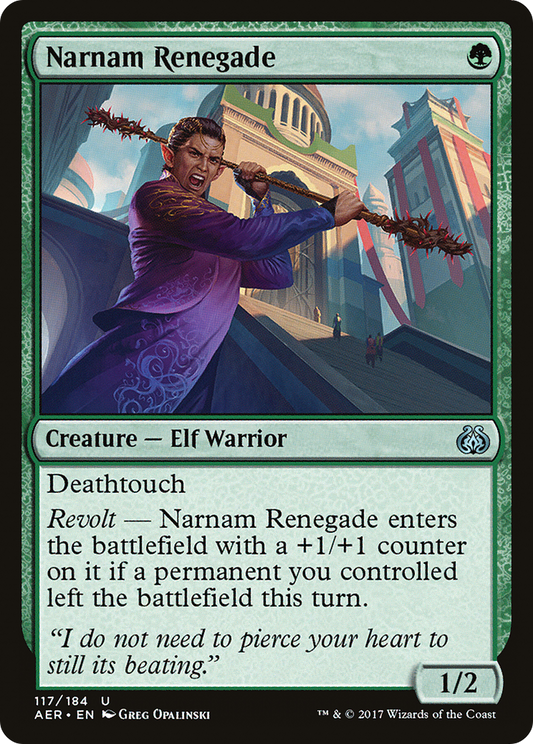 Narnam Renegade [Aether Revolt] Foil