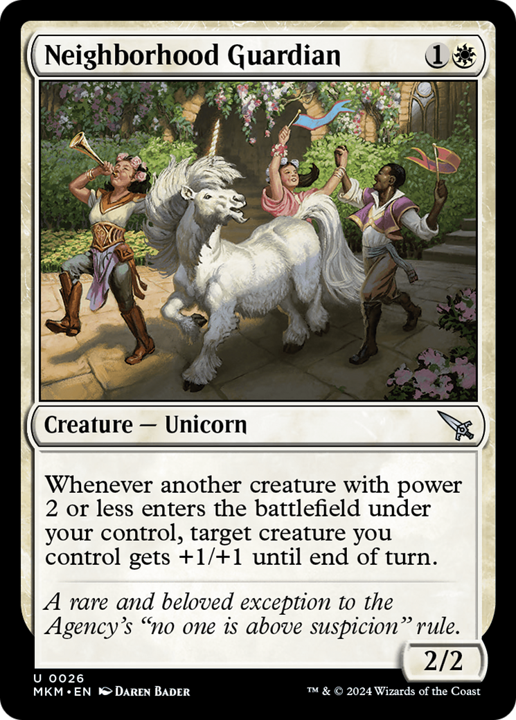Neighborhood Guardian [Murders at Karlov Manor] Foil