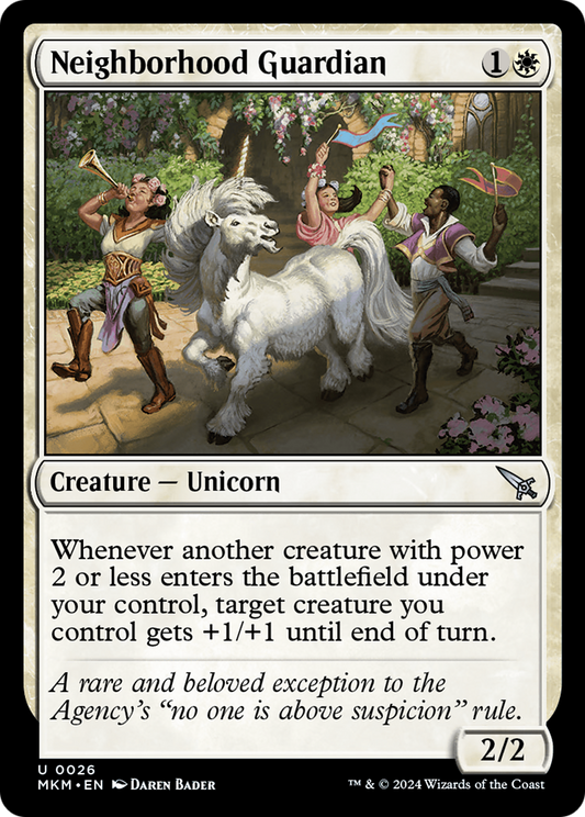Neighborhood Guardian [Murders at Karlov Manor] Foil