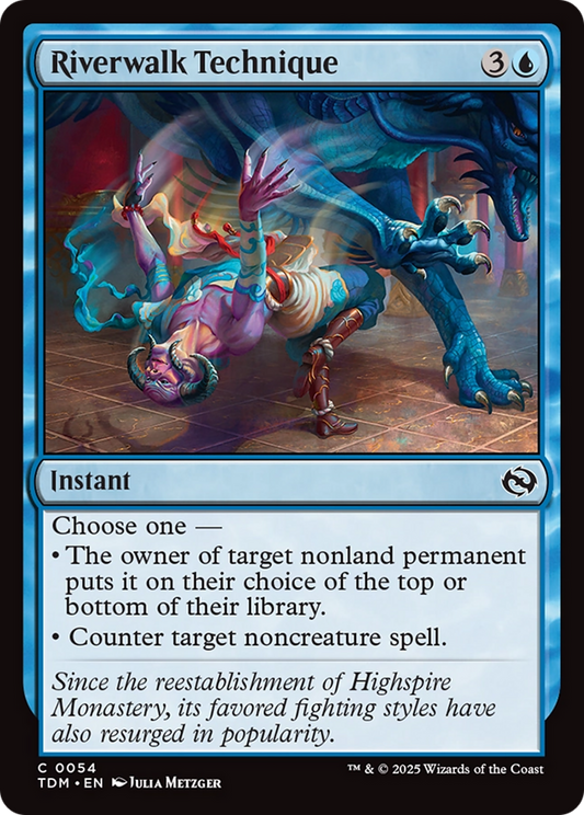 Riverwalk Technique (054) - Tarkir: Dragonstorm