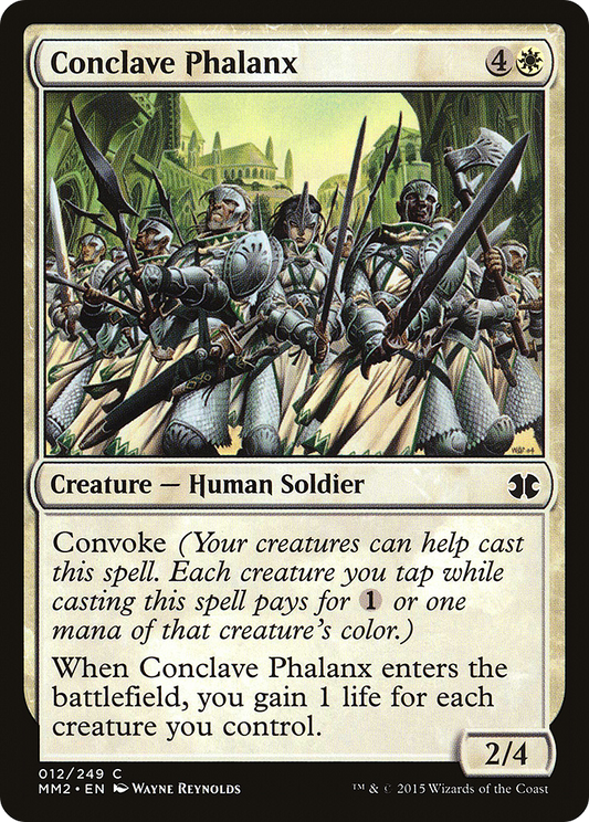 Conclave Phalanx [Modern Masters 2015] Foil