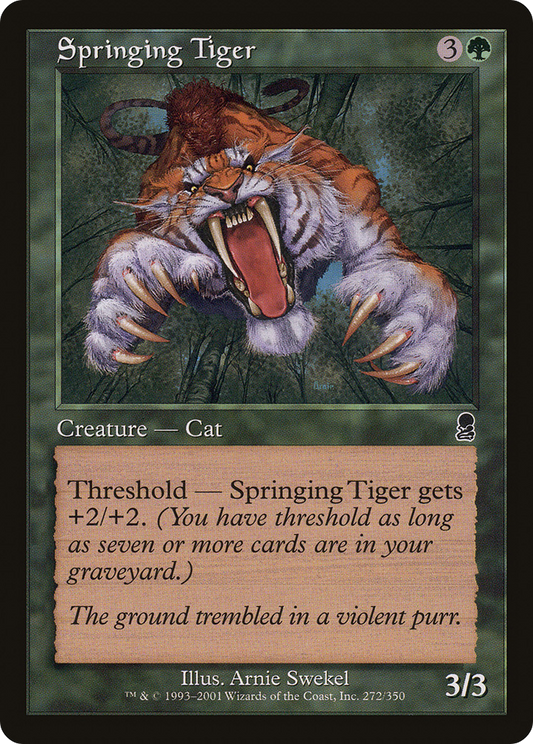 Springing Tiger [Odyssey] Foil