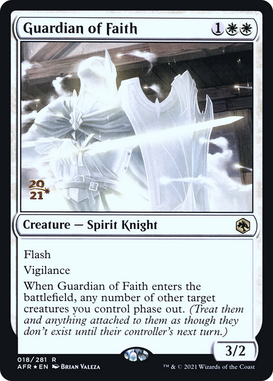 Guardian of Faith [Dungeons & Dragons: Adventures in the Forgotten Realms Prerelease Promos]