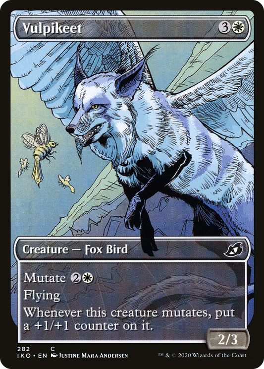 Vulpikeet (Showcase) (282) Foil - Ikoria: Lair of Behemoths