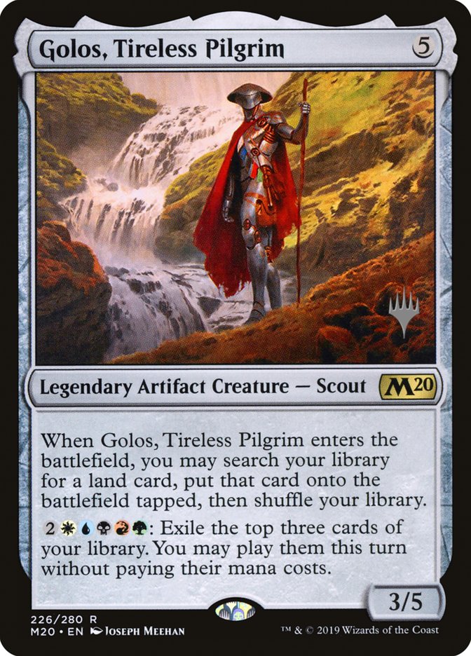 Golos, Tireless Pilgrim (Promo Pack) [Core Set 2020 Promos] | Silver Goblin