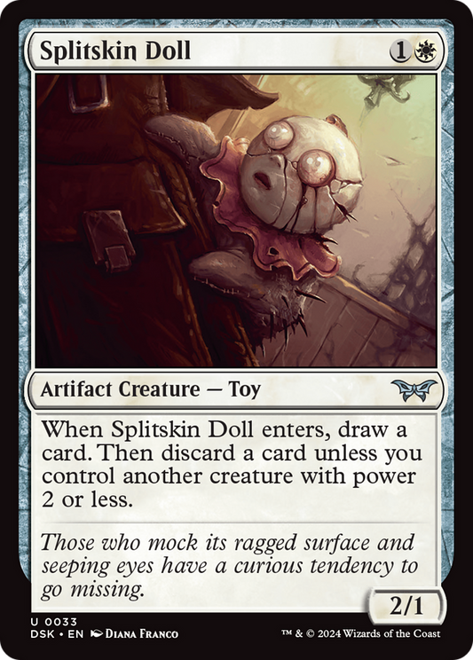 Splitskin Doll [Duskmourn: House of Horror] Foil