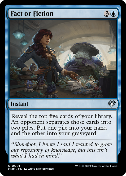 Fact or Fiction [Commander Masters] Foil