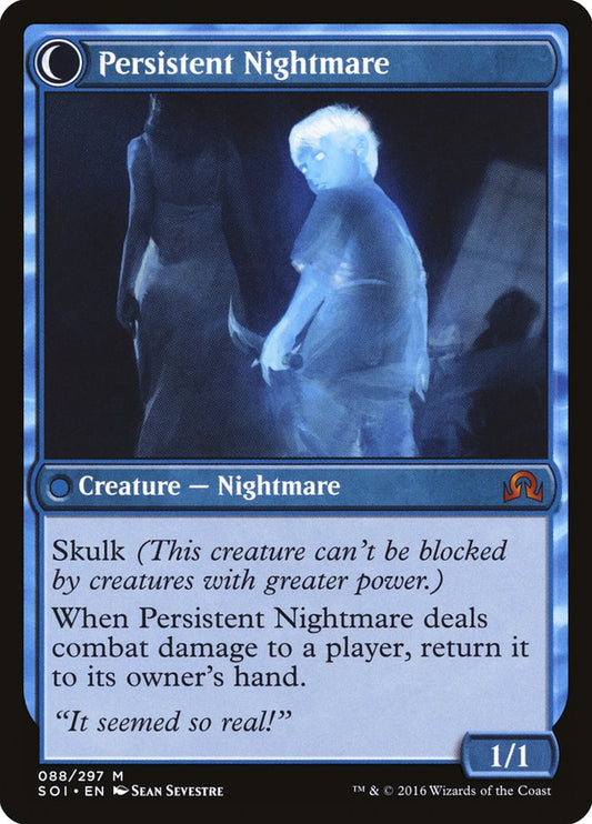 Startled Awake // Persistent Nightmare [Shadows over Innistrad] Foil