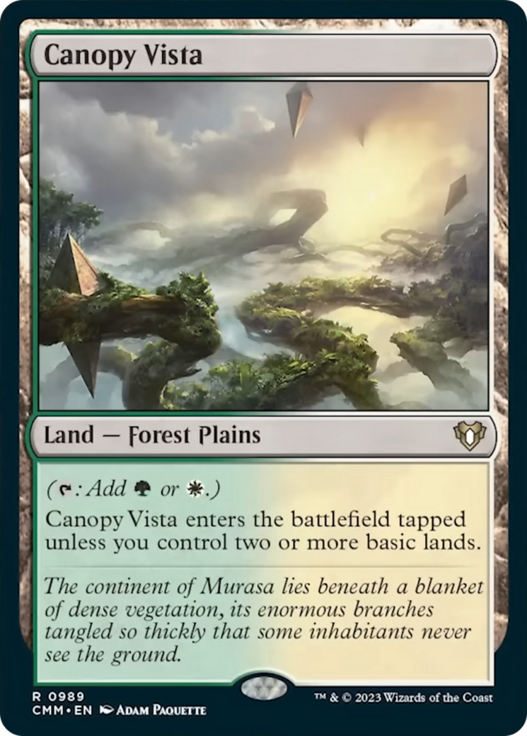 Canopy Vista [Commander Masters] | Silver Goblin