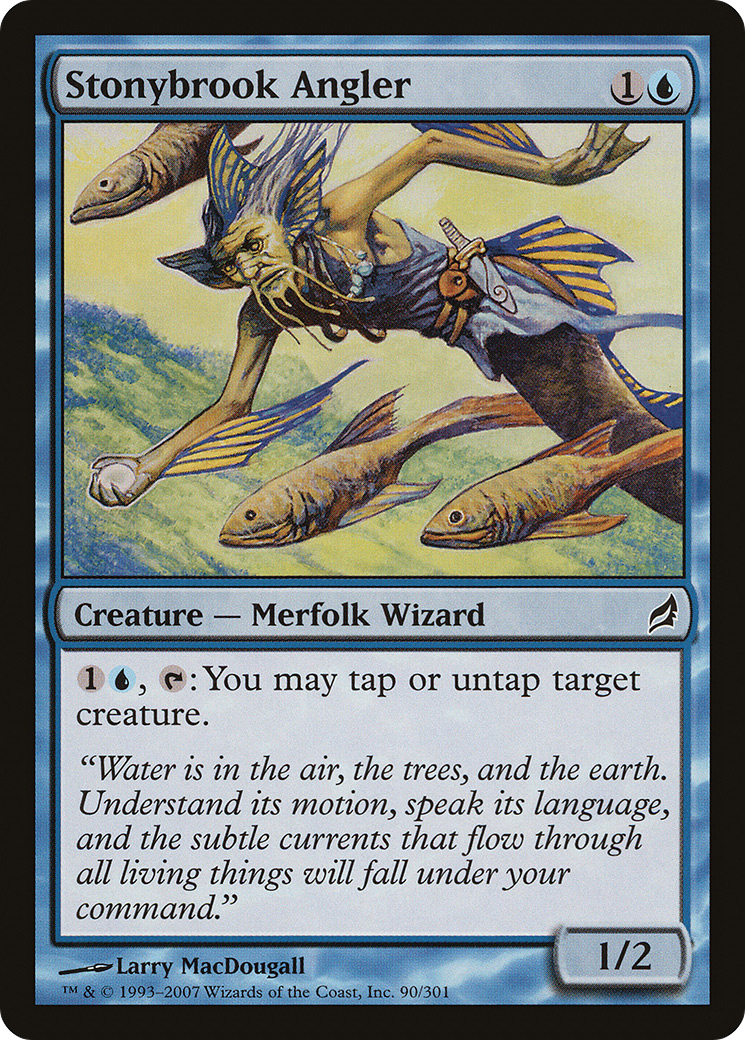 Stonybrook Angler (090) Foil - Lorwyn