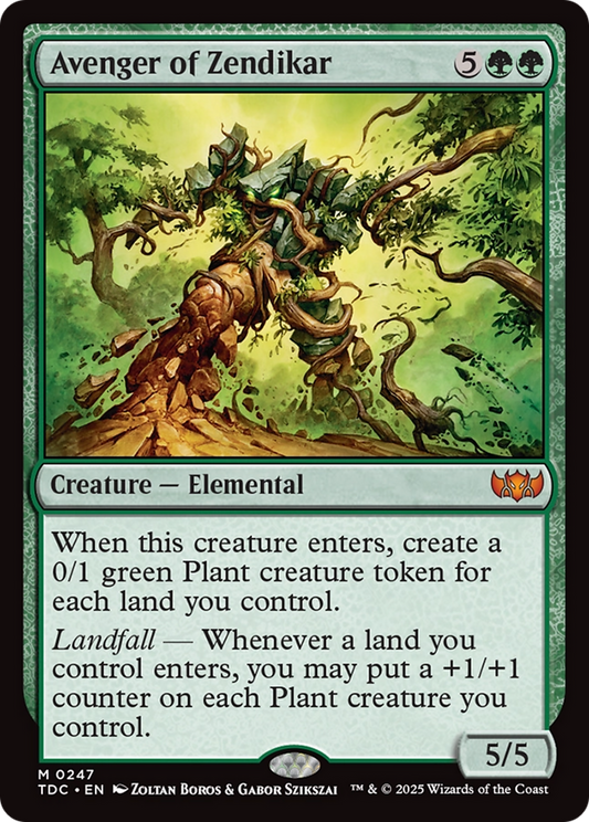 Avenger of Zendikar (247) - Commander: Tarkir: Dragonstorm