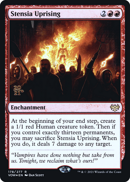 Stensia Uprising [Innistrad: Crimson Vow Prerelease Promos]