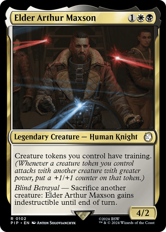 Elder Arthur Maxson [Fallout] Foil